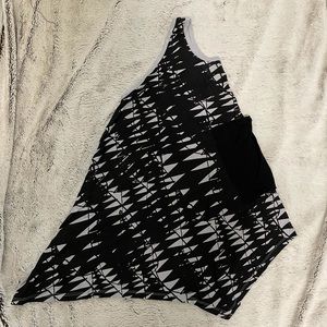 Numph unique one shoulder top